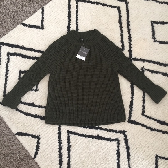 TOPSHOP 3/4 SLEEVE SWEATER - Picture 8 of 9